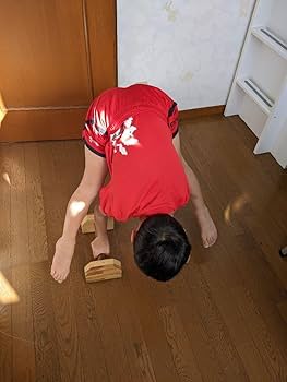 Amazon.co.jp: 【体操用具】 寄木の倒立バー《手のひら練習用》2